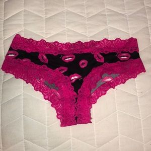 Victoria’s Secret, pink cheekster panties